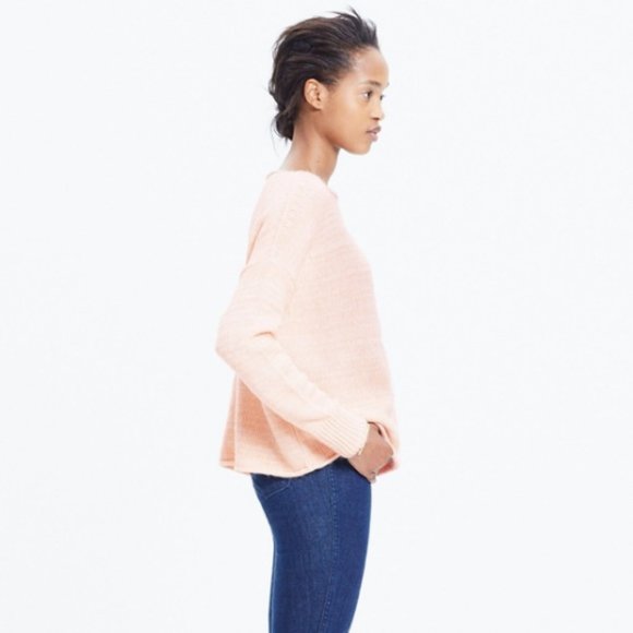 Madewell Threadmix Boatneck Sweater grey/black L - Picture 8 of 8